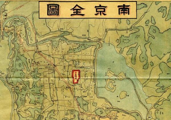 1910年《南京全图》