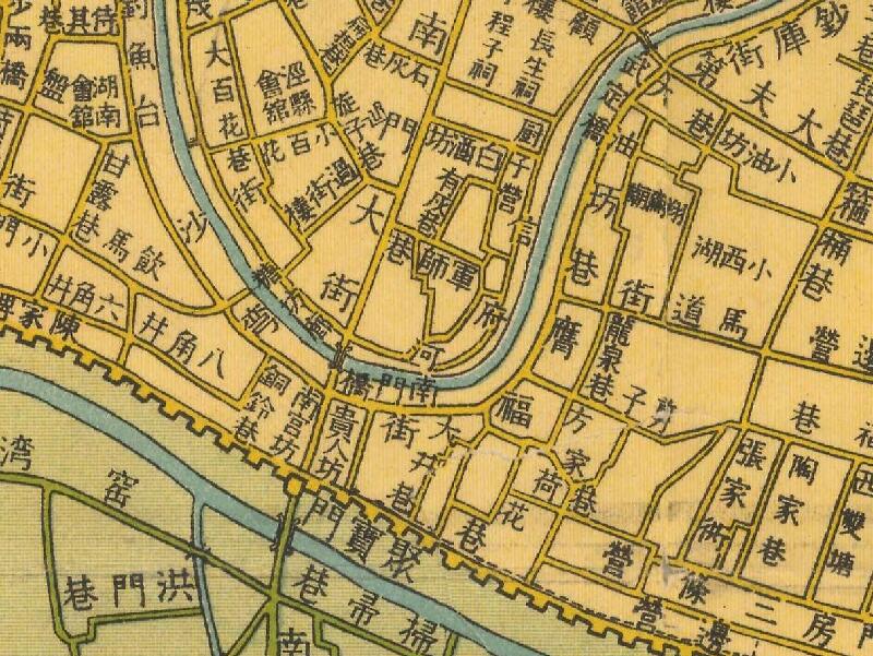 1928年《南京城市全图》插图1