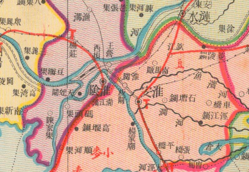 1937年《江苏省明细地图》插图1