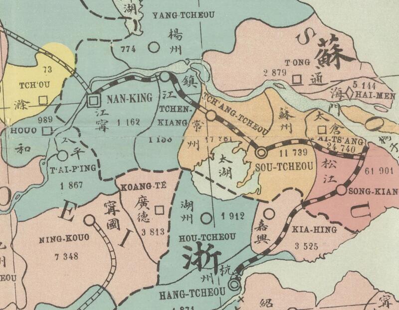 1911年《中国各府天主教图》插图2