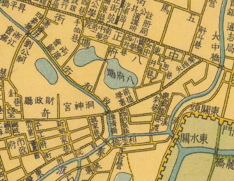 1928年《南京城市全图》插图2