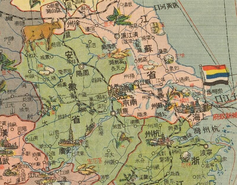 1938《新东亚资源开发解说地图》插图2
