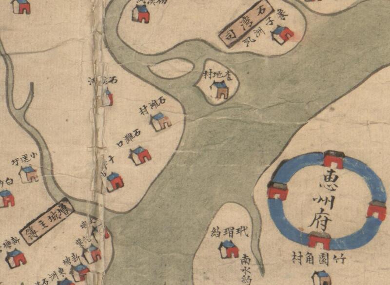 1884年《广东通省水道图》插图2
