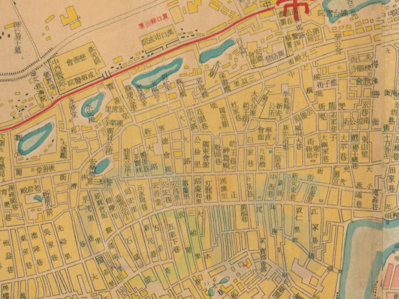 1936《武汉三镇市街实测详图》插图2