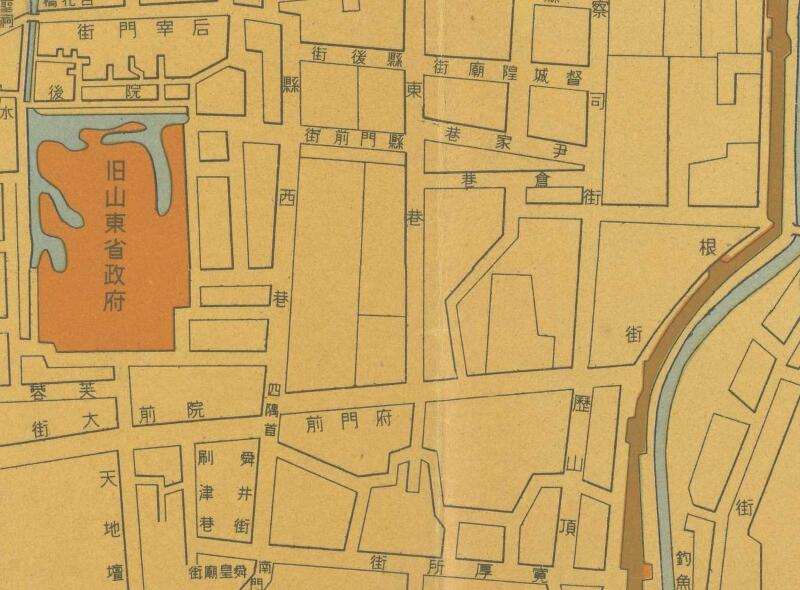 1939年《济南明细地图》插图3