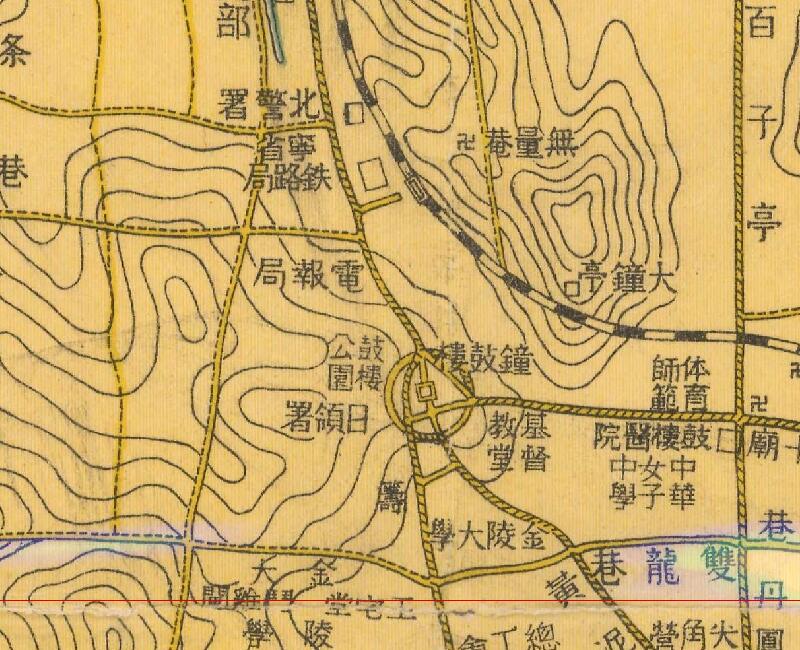 1928年《南京城市全图》插图3