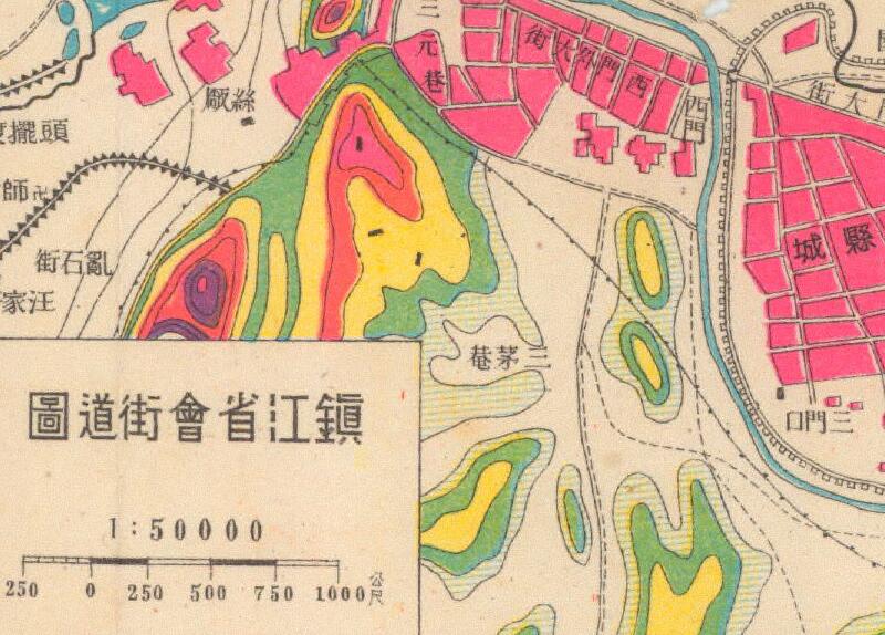1937年《江苏省明细地图》插图3