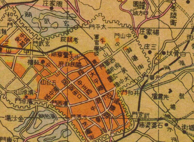 1936年《最近南京地图》插图1