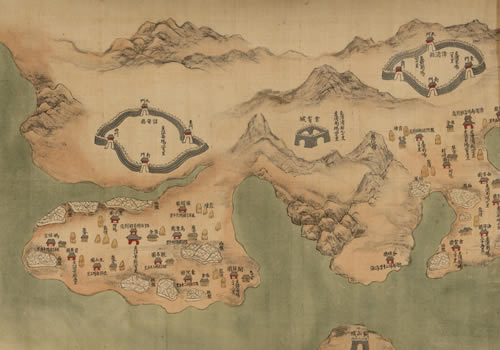1746年《闽省盐场全图》