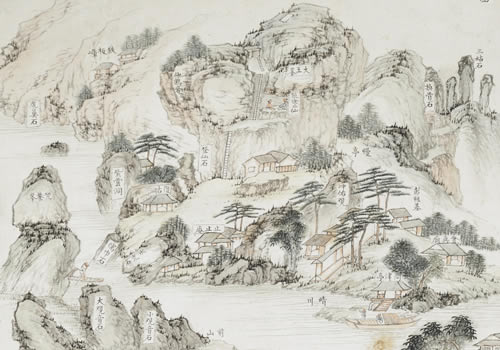 1718-1751年《武夷山十八景图》