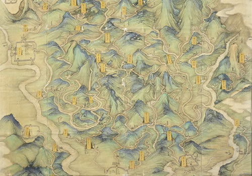 1780年浙江《四明山图》