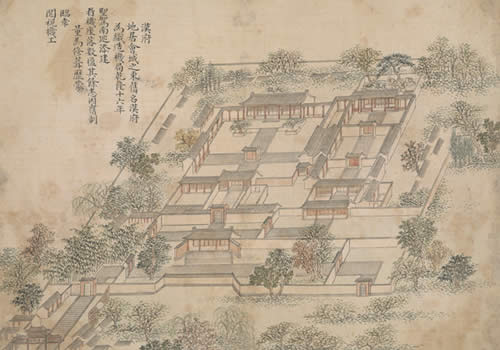 1765-1780年《乾隆南巡驻跸图》