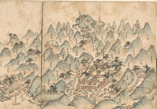 1860–1900年《南岳全图》