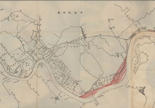 1924年上海《黄浦指南地图》