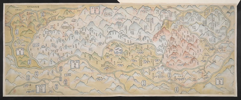 1790-1808年《四川嘉定府周边形势图》插图