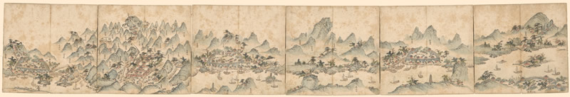 1860–1900年《南岳全图》插图