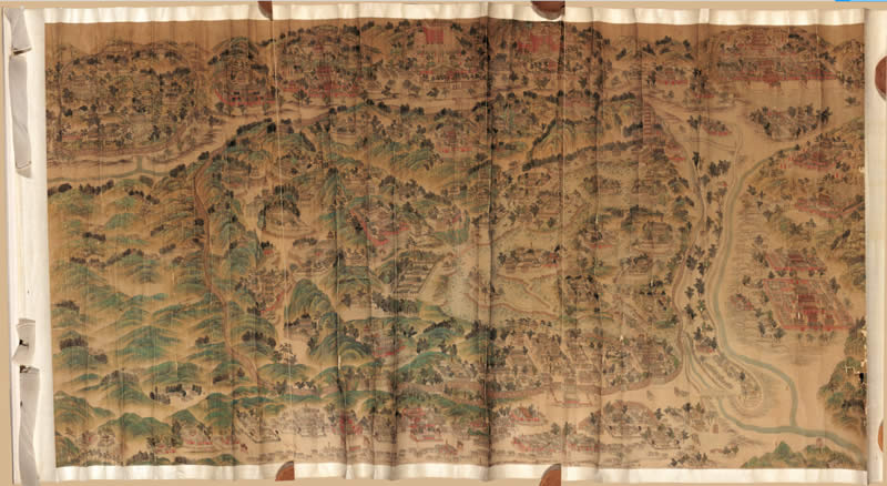 1736–1776年《热河行宫全图》插图