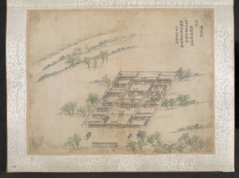 1765-1780年《乾隆南巡驻跸图》插图1