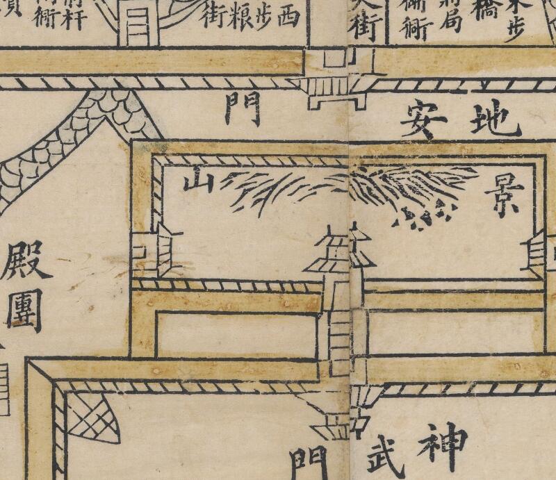 1750年乾隆《京师全图》插图1