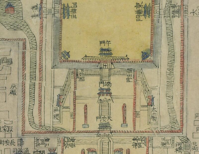 1900年《京城全图》插图1