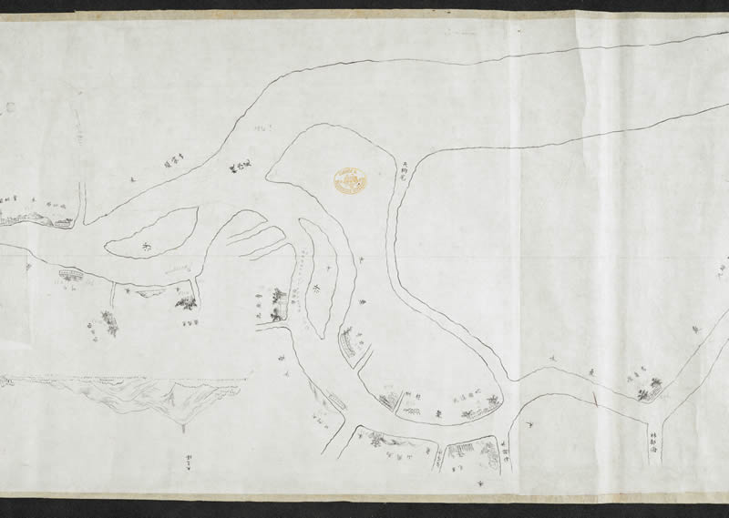 1809年《广州至澳门水道图》插图2