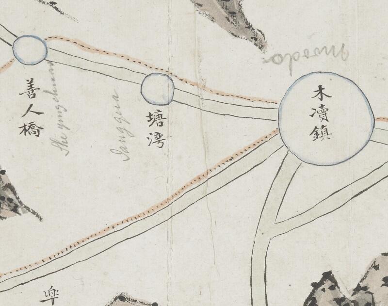 1862-1864年《苏州府阊胥二门外附郭地舆图》插图2