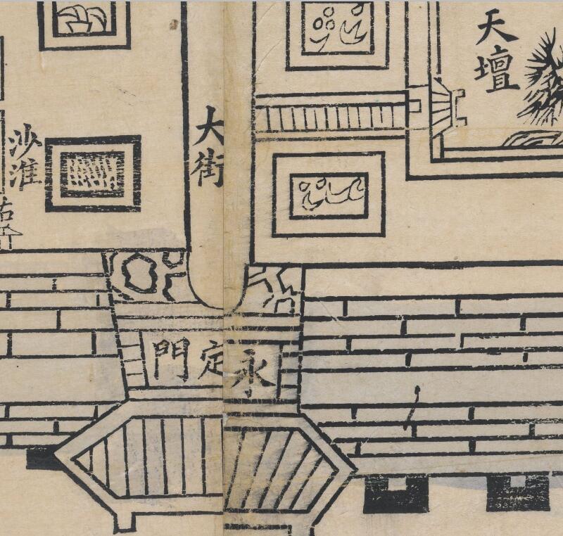 1750年乾隆《京师全图》插图2