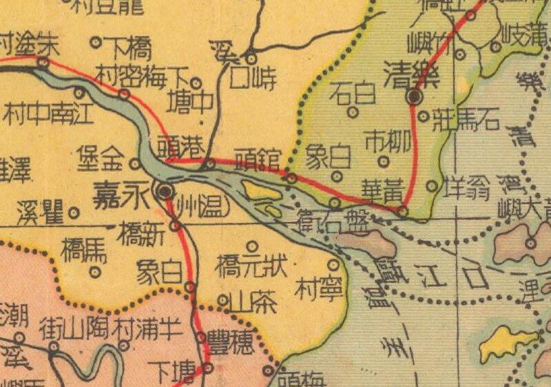 1946年《浙江省分县详图》插图2