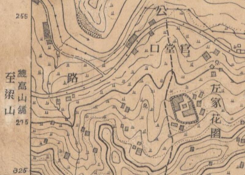 1947年《万县城厢图》插图2