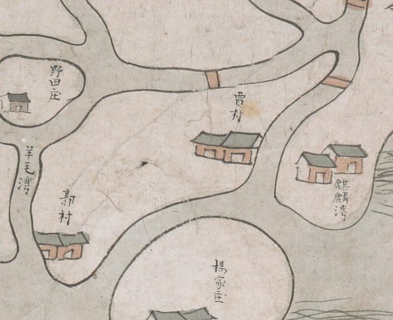 1757年《两淮盐河图》插图3
