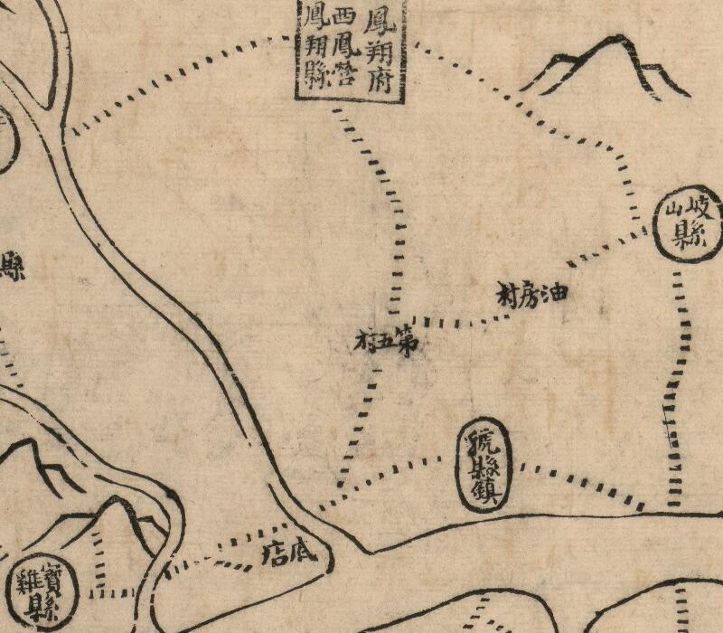 1821年《汉江以北四省边舆图》插图3