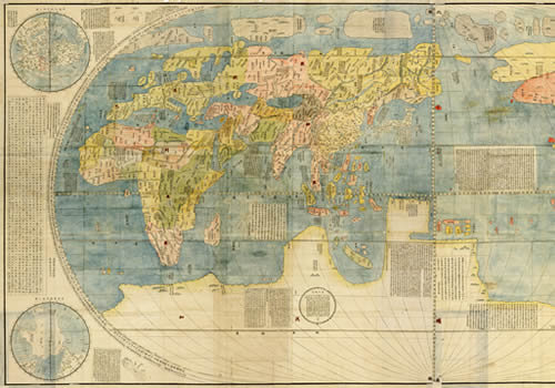 1602年《坤舆万国全图》