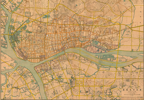 1947年《广州市马路图》