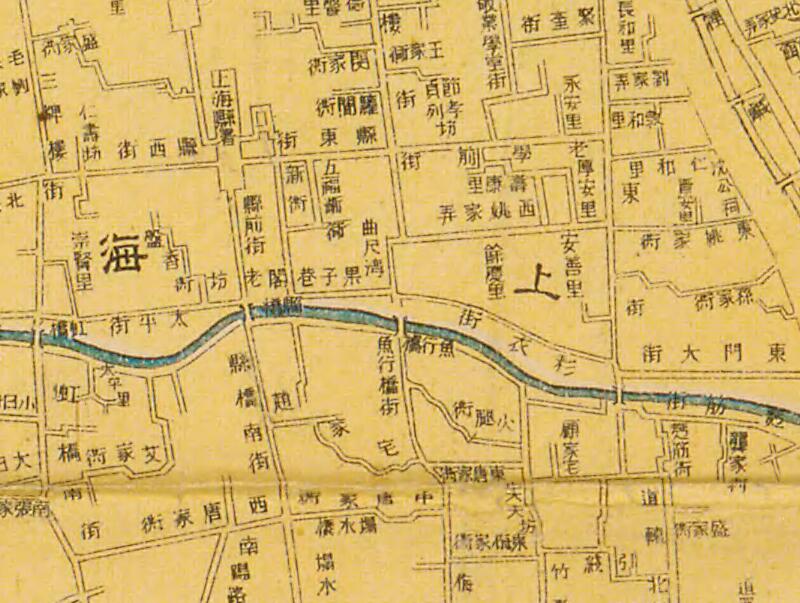1913年《新测上海地图》插图1