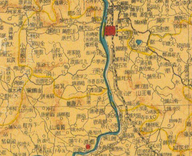 1926年《湖南省明细全图》插图1