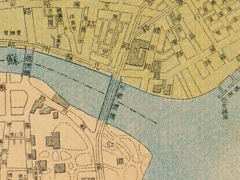 1913年《新测上海地图》插图2