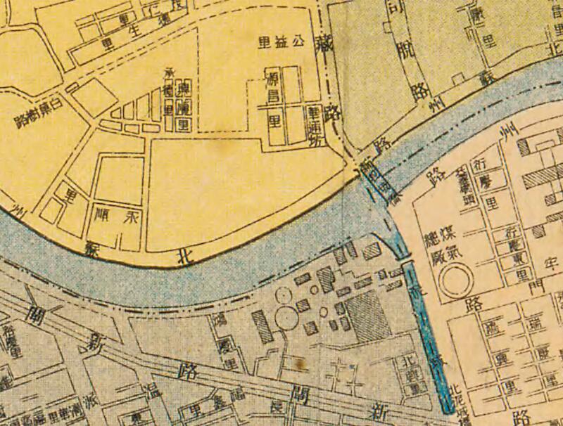 1913年《新测上海地图》插图3