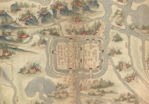 1594年明代《扬州府图说》