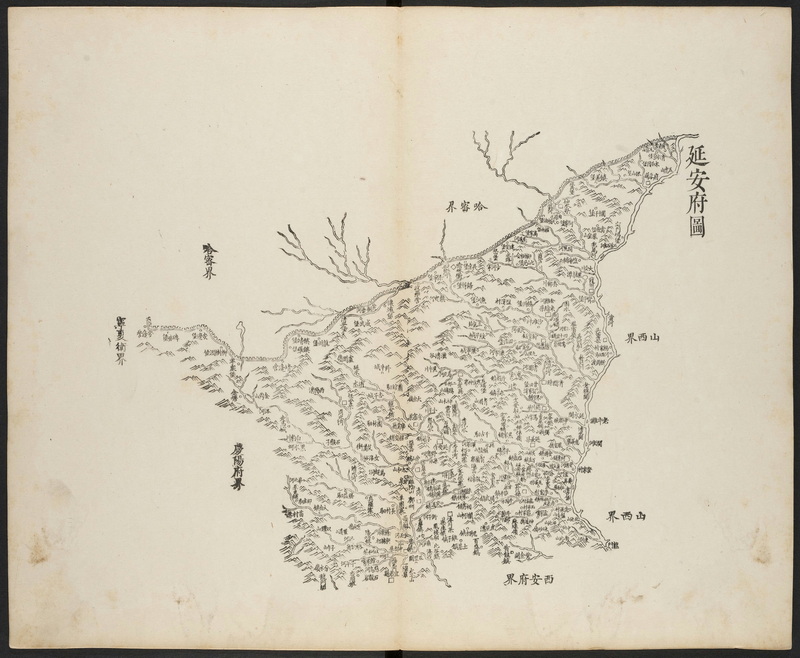 1662-1722年间陕西分区地图插图4