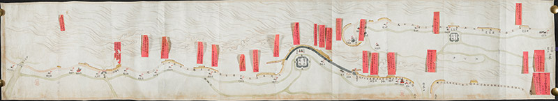1835年后《宝山海塘工程全图》插图