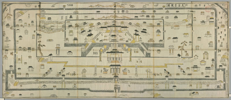 1573-1620年《北京皇城图》插图