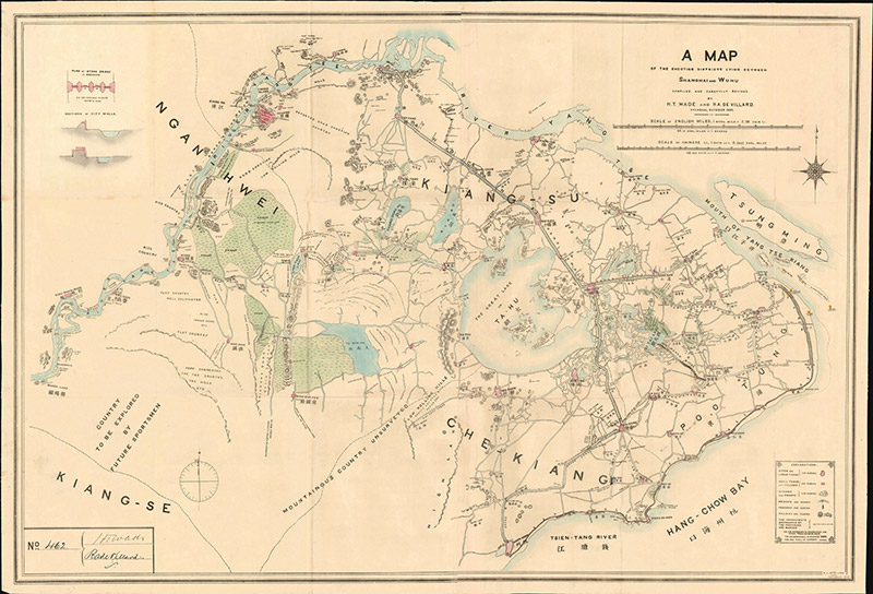 1893年上海及苏州地区图插图