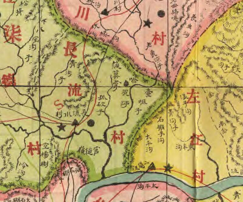 1927年《通化县全图》插图1