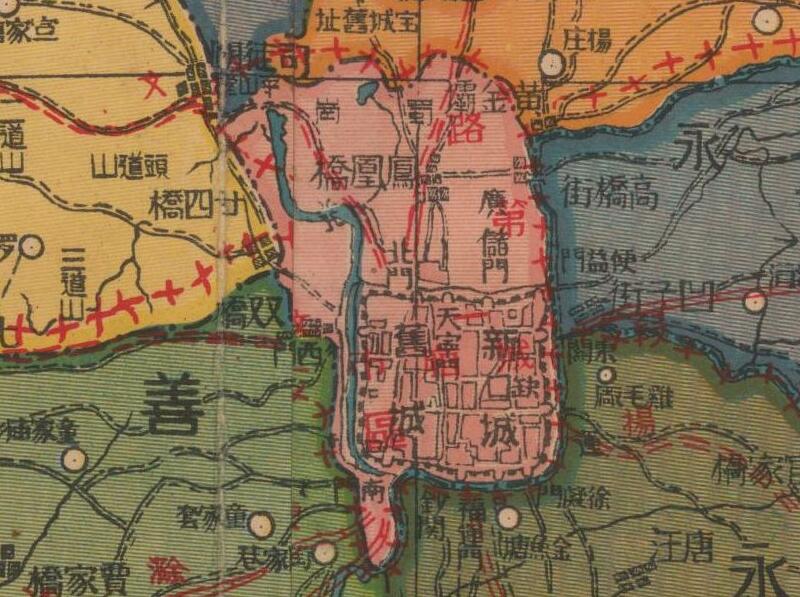 1931年《新体江都县明细图》插图1