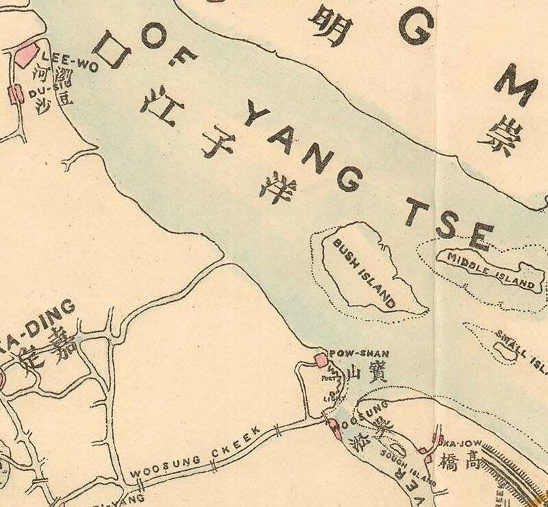 1893年上海及苏州地区图插图1