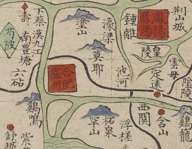 明朝时期《南京地图》插图2