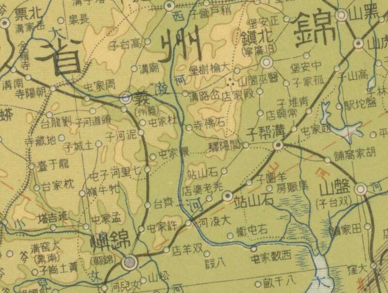 1935年《满洲国地图》插图3