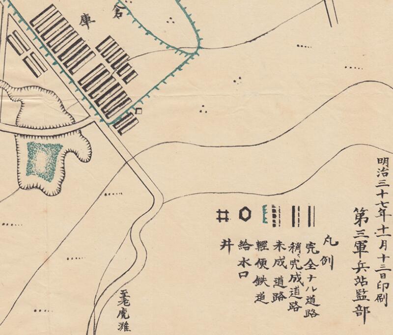 1904年大连《青泥洼市街全图》插图3