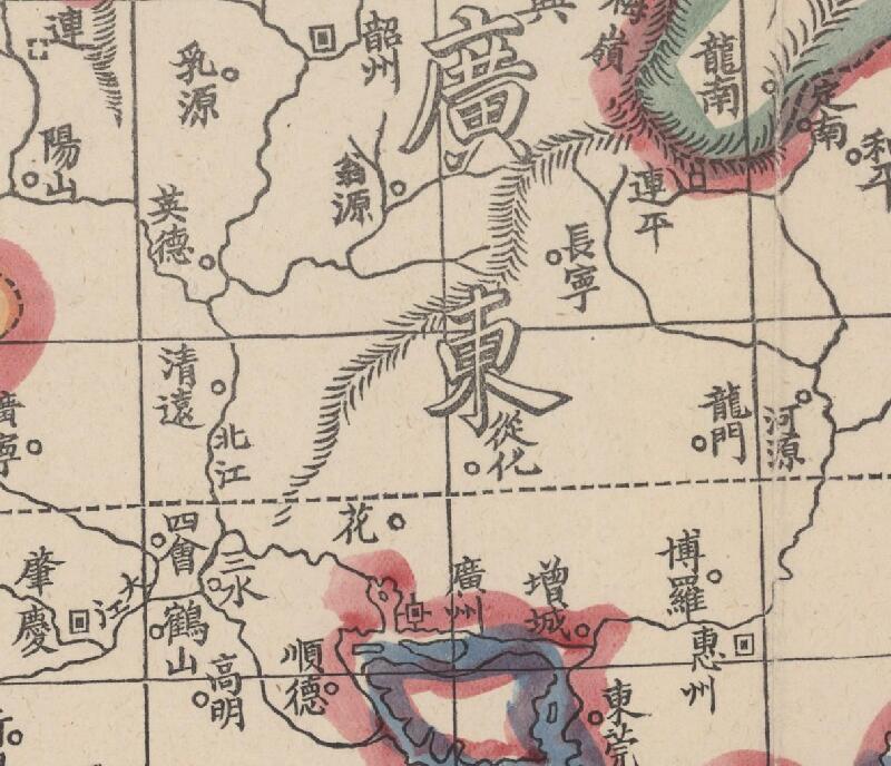 1856年河间府天主堂制中国地图插图3