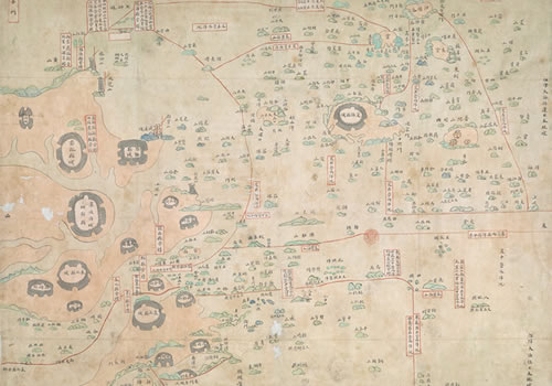 1841年前《宁波府六邑及海岛洋图》